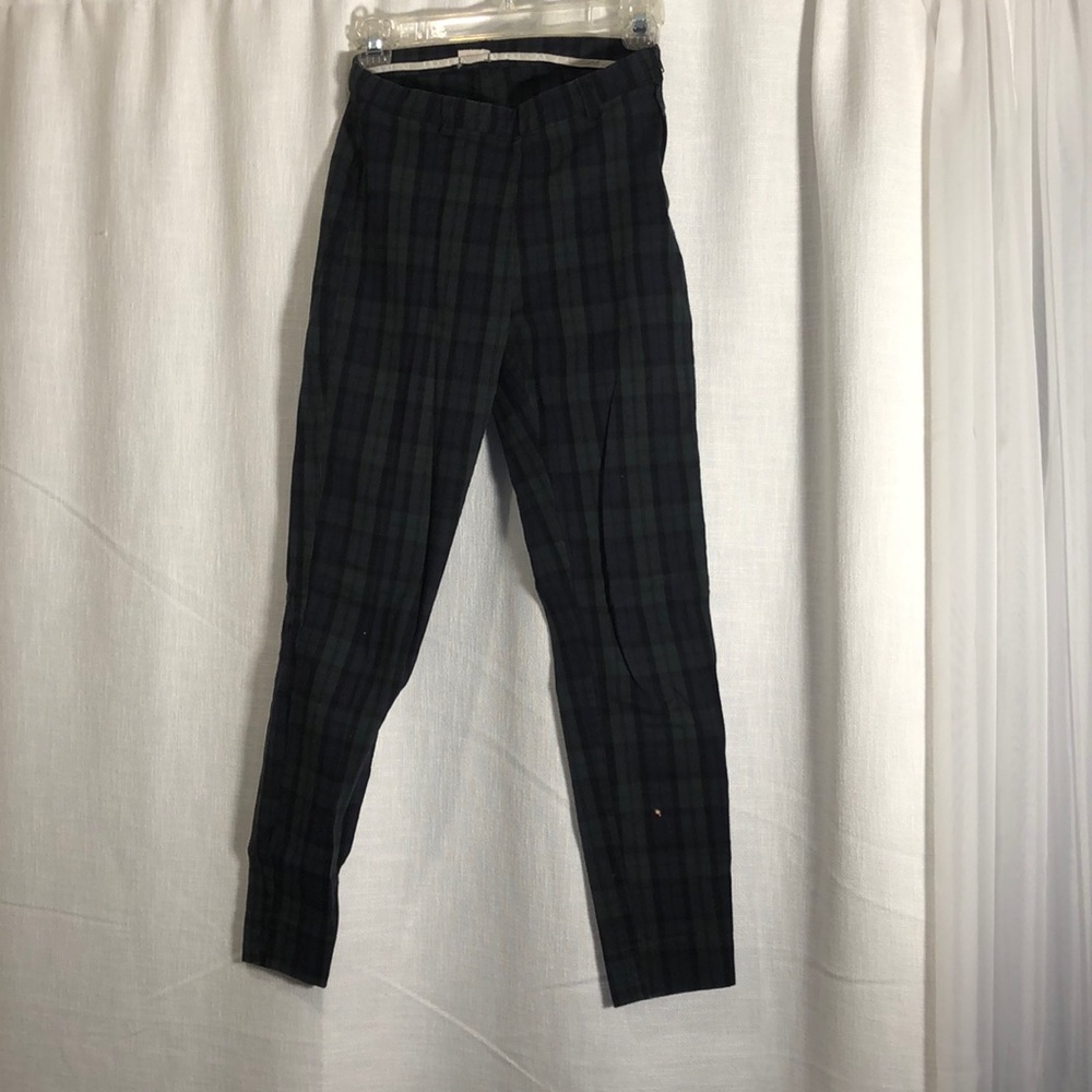 Checkered trousers